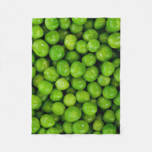 Fleece Blanket, 30x40 inches - Peas Blanket