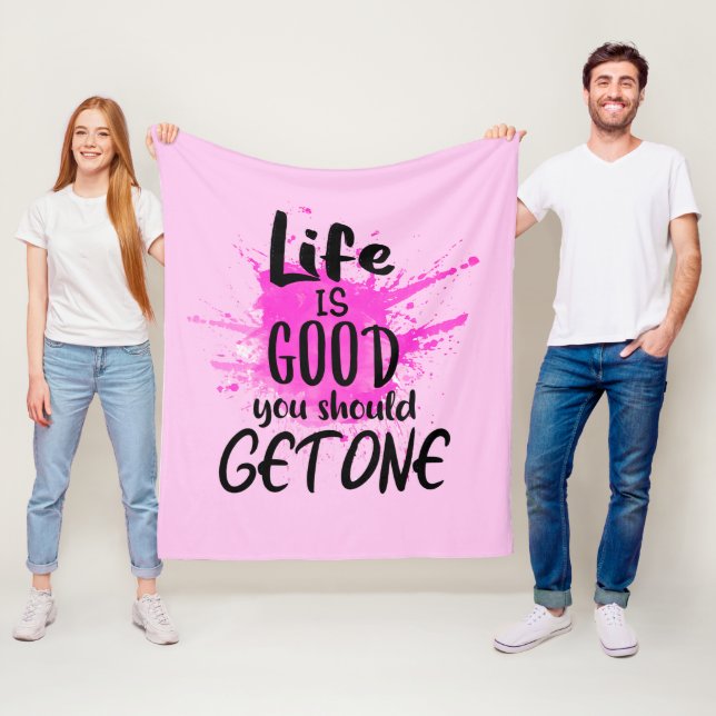 Fleece Blanket, 50"x60" Blanket (In Situ)