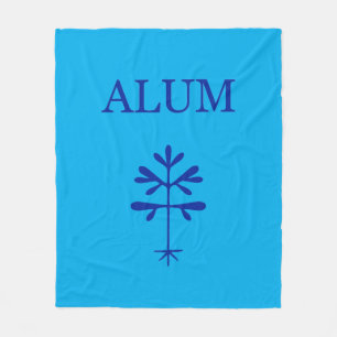 Fleece Blanket, Alum Blue Blanket