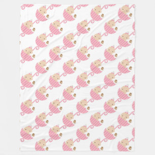 Fleece Blanket/Baby Girl Blanket