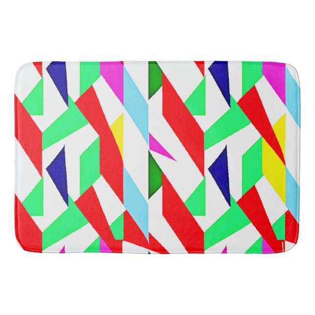 Fleece Blanket Bath Mat (Front)