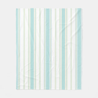 Fleece Blanket beach stripes