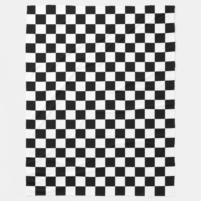 Fleece Blanket/Chequered Blanket (Front)