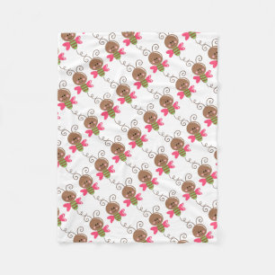 Fleece Blanket/Cute Bumblebee