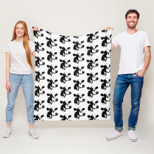 Fleece Blanket-Farm Cow Blanket
