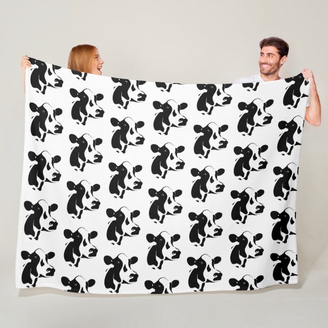 Fleece Blanket-Farm Cow Blanket (In Situ)