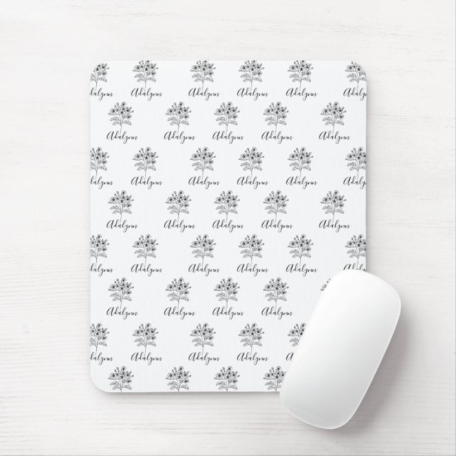 Fleece Blanket Mouse Pad (With Mouse)