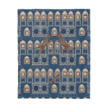 Fleece Blanket Noxham Town Atirac Flair