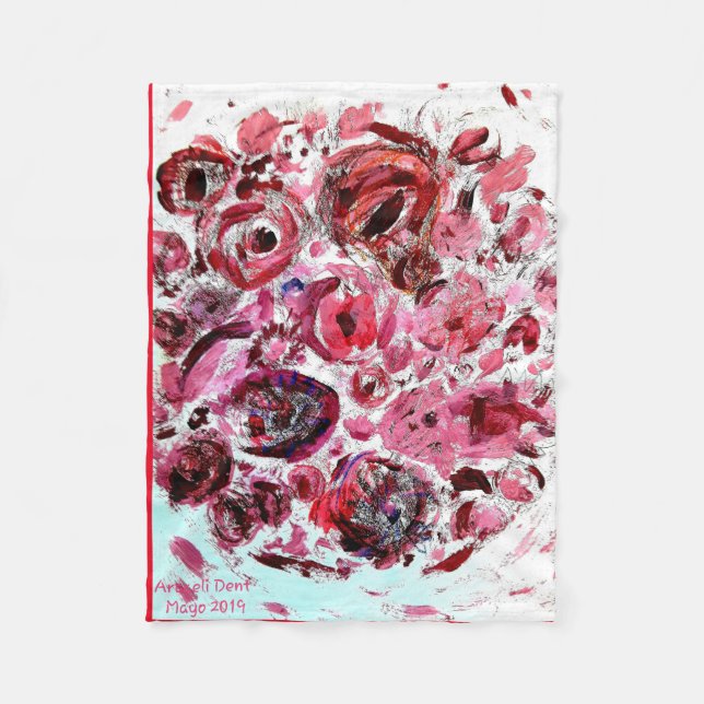 Fleece Blanket PASSIONRED (Front)