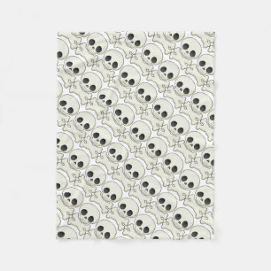Fleece Blanket/Skulls Blanket