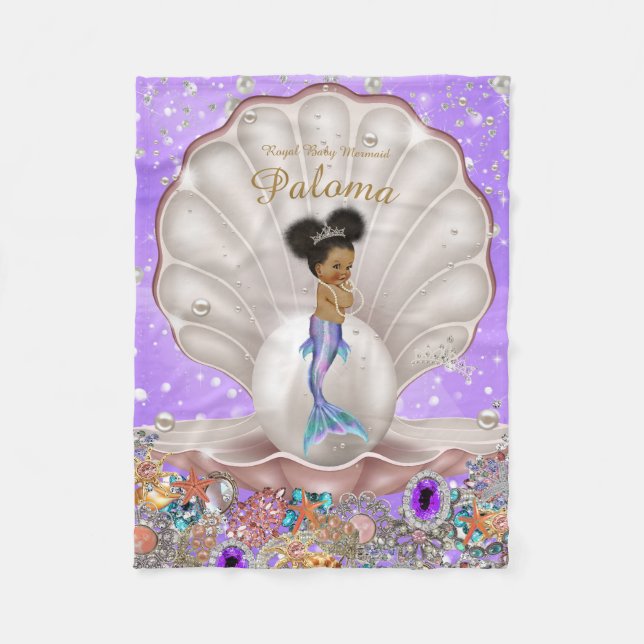 Fleece blankets,baby shower, baby girl,princess, blanket (Front)