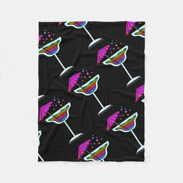 FLEECE BLANKETS - MARGARITA DESIGN (Front)