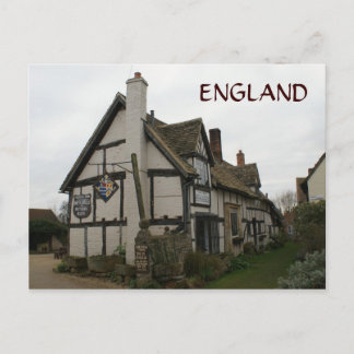 Fleece Inn Pub Postcard