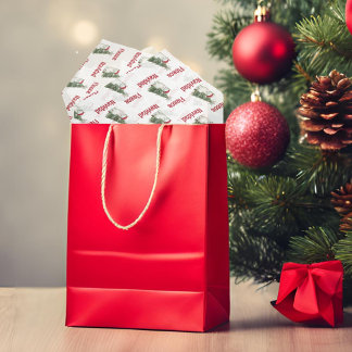 Fleece Navidad Alpaca Tissue Paper