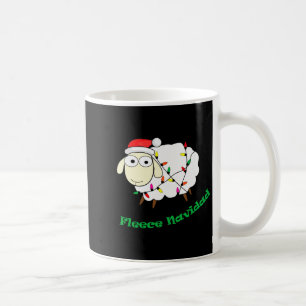 Fleece Navidad - Christmas Sheep Long Sleeve Coffee Mug