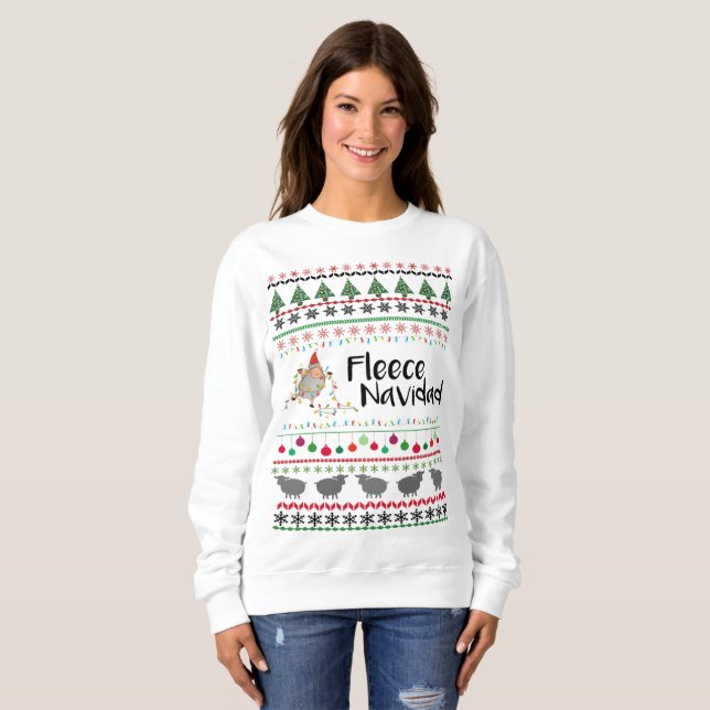 Fleece Navidad Sweater (Front Full)