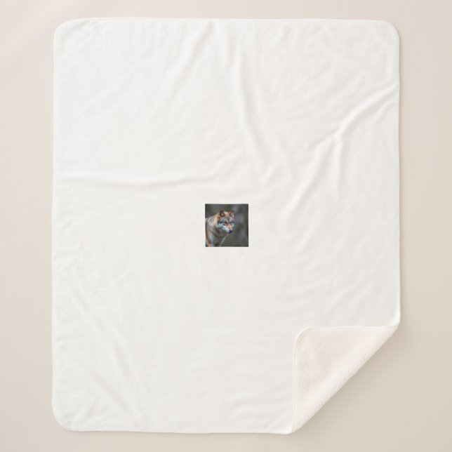 Fleece & Sherpa Blanket  (Front)