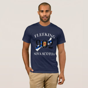 Fleeking Nova Scotian Halifax Dartmouth 902 T-Shir T-Shirt