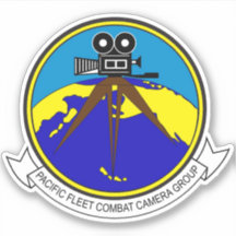 Fleet Combat Camera Group Vinyl Sticker