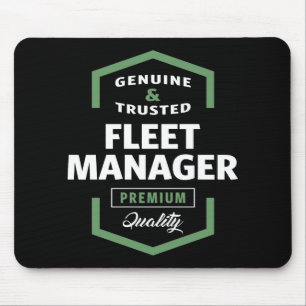 Fleet Manager Gift Ideas Mouse Pad