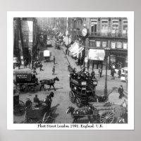Fleet Street London 1901 England