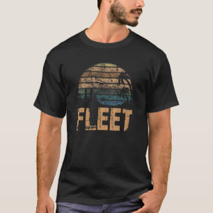 Fleet Vintage Sunset Distressed T-Shirt