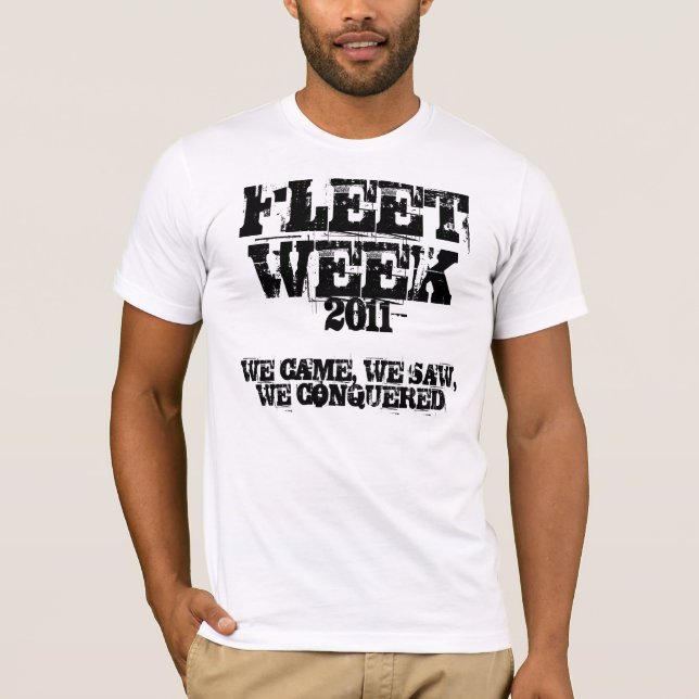 FLEET WEEK SHIRT (Front)