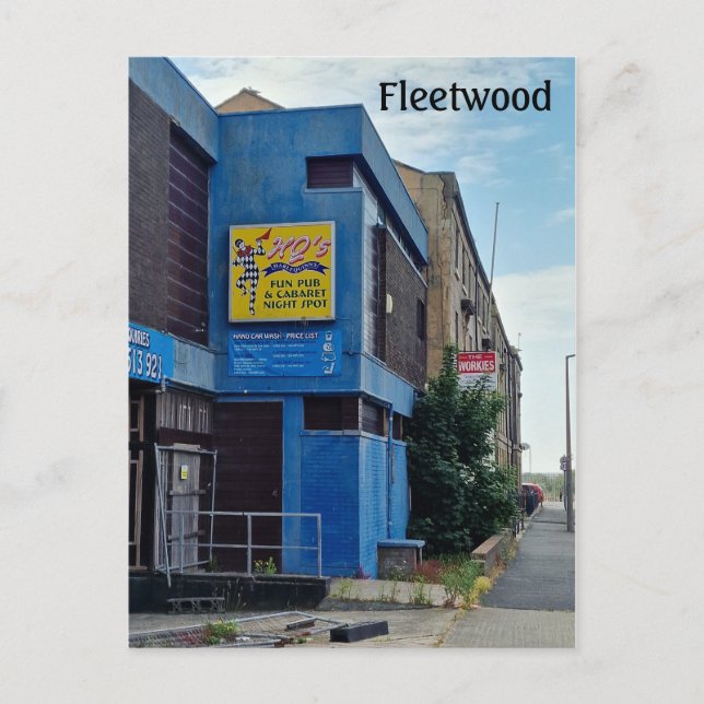 Fleetwood Harlequinn's Postcard (Front)