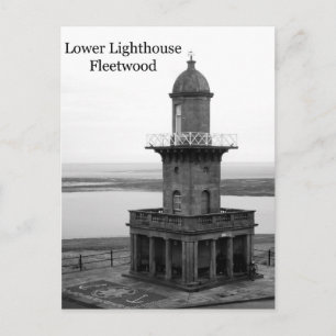 Fleetwood Lower Lighthouse Postcard