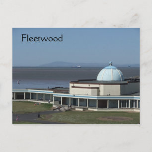 Fleetwood Marine Hall Postcard
