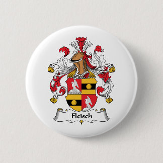 Fleisch Family Crest 6 Cm Round Badge