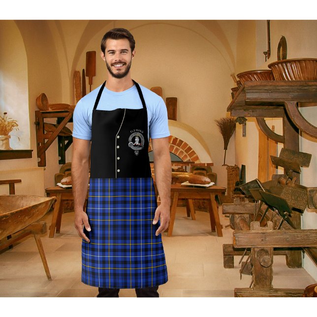 Fleming Clan Badge & Tartan Kilt Apron (Creator Uploaded)