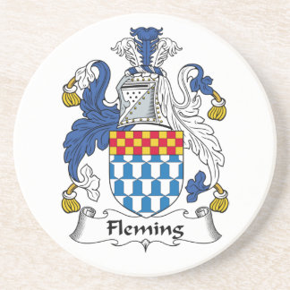 Fleming Family Crest Coaster