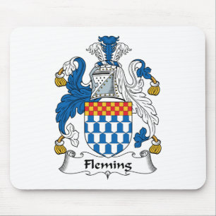 Fleming Family Crest Mouse Pad