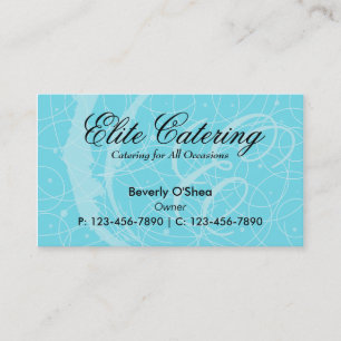 Flemish Business Card/ Blue Card