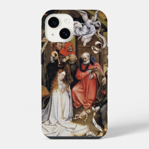 Flemish Renaissance Nativity Scene iPhone 14 Case