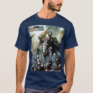 Flesh and Steel V1 design navy classic t-shirt