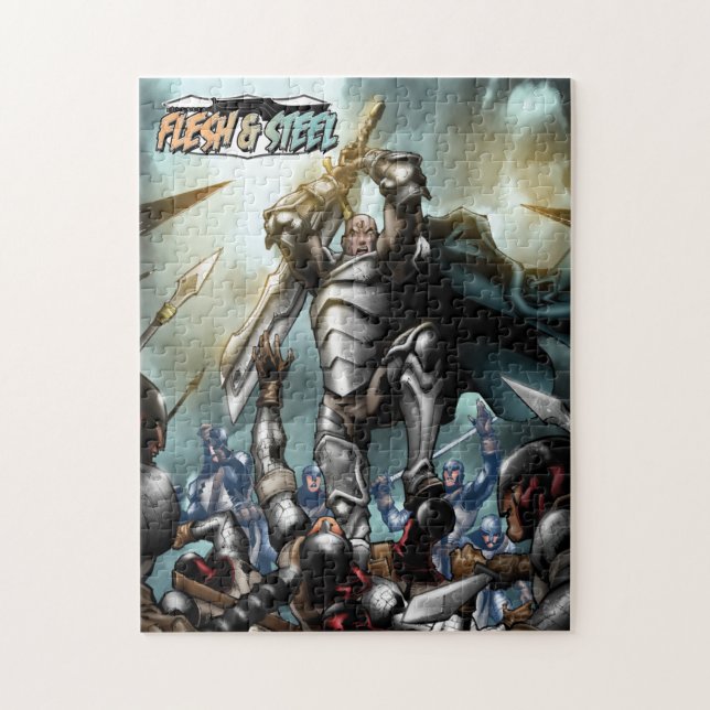 Flesh and Steel V1 design puzzle (Vertical)