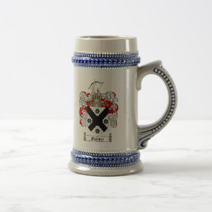 Fletcher Coat of Arms Stein / Fletcher Crest Stein