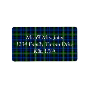 Fletcher Tartan Label