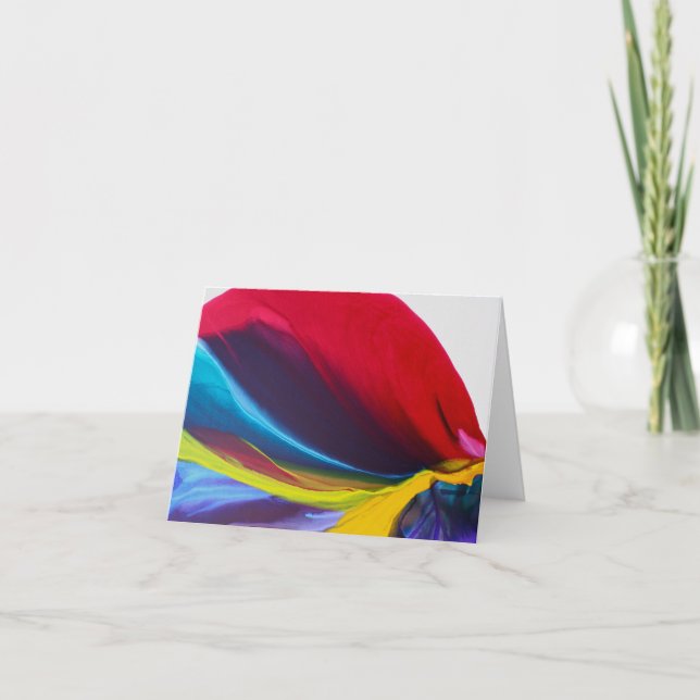 Fleur Blue note cards (Front)