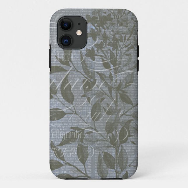 Fleur de Bleu I Case-Mate iPhone Case (Back)