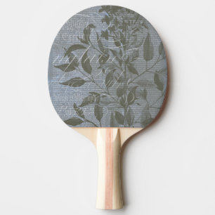 Fleur de Bleu I Ping Pong Paddle
