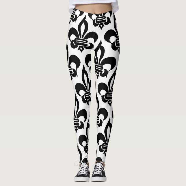 Fleur de D Leggings (Front)