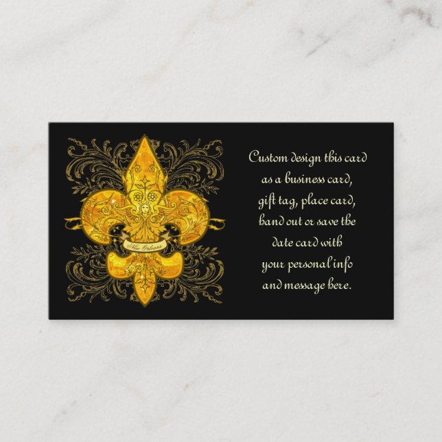 Fleur de Guardian Business Card (Front)