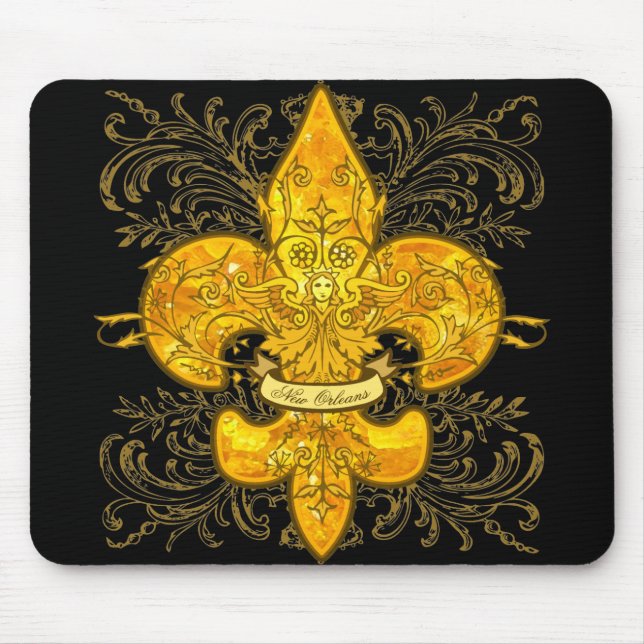 Fleur de Guardian Mouse Pad (Front)