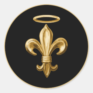 Fleur de Halo Classic Round Sticker