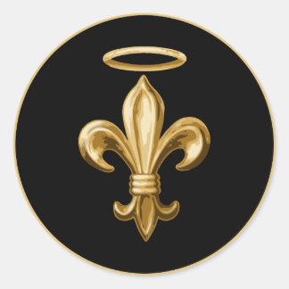 Fleur de Halo Classic Round Sticker