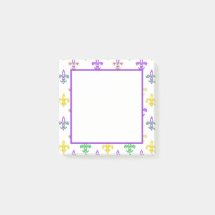 Fleur de Lis Beads - White Notes
