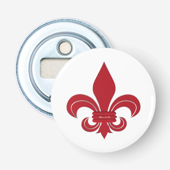 Fleur de Lis Bottle Opener (Front)